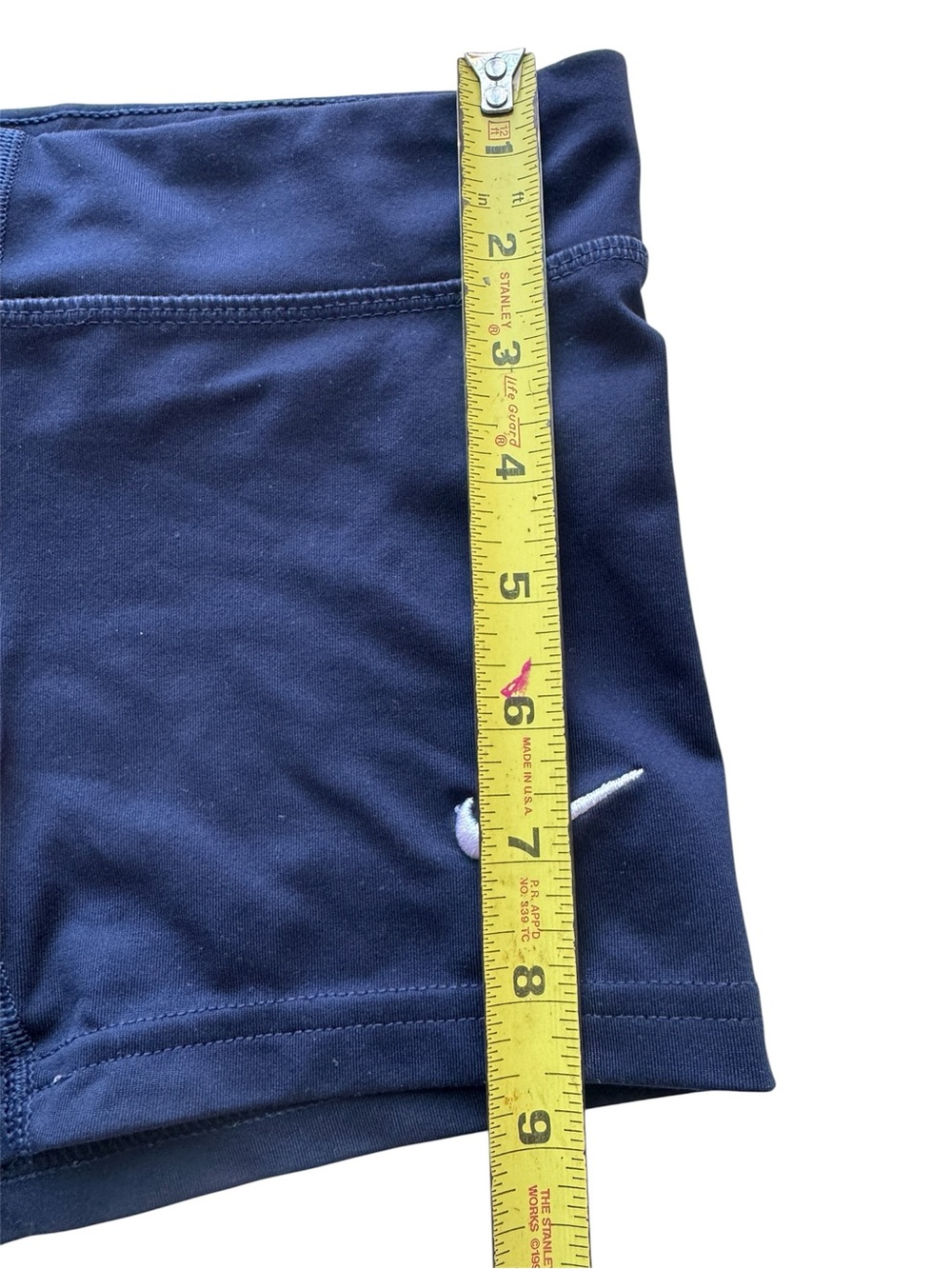 Bundle of Nike Girl Spandex Shorts in Navy and Royal Blue Size M - Picture 6 of 16